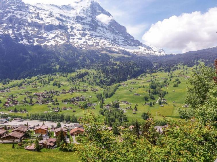 Chalet Aphrodite Ost Apartment Grindelwald Bagian luar foto